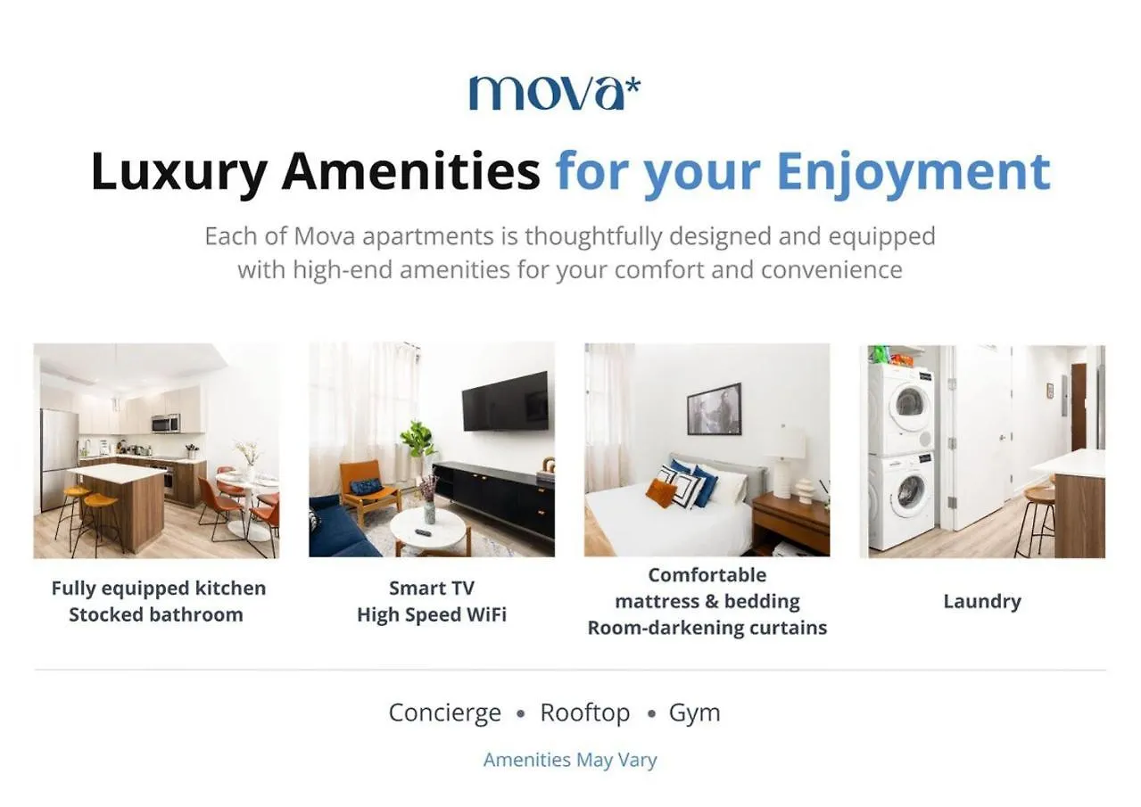 Spacious Luxury 2Bd Downtown Gym W/D Doorman New York